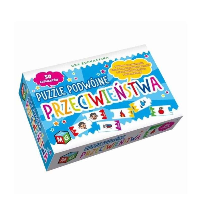 Gra edukacyjna Puzzle - Przeciwieństwa