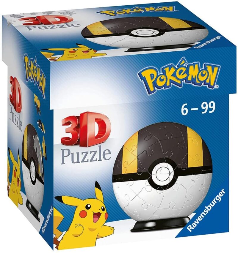 Pokemon czarna Kula - Puzzle 3D - Ravensburger