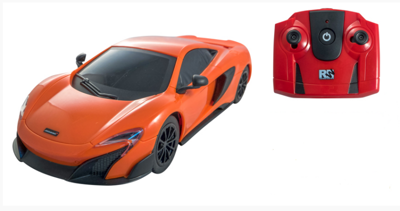 Samochód zdalnie sterowany Four Function Mclaren 675LT Coupe Orange - 29218M