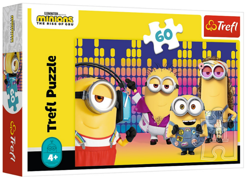 Trefl: Puzzle 60 el. – Minionki rozrabiają