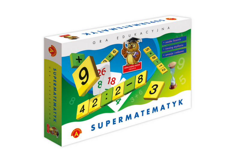 Gra edukacyjna Alexander - Sowa Mądra Głowa - Supermatematyk