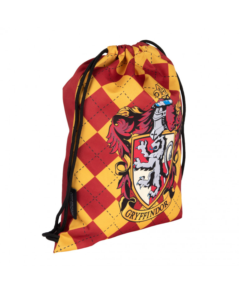 Plecak materiałowy Harry Potter - Gryffindor, 43x32 cm PRODUKT LICENCJONOWANY, ORYGINALNY