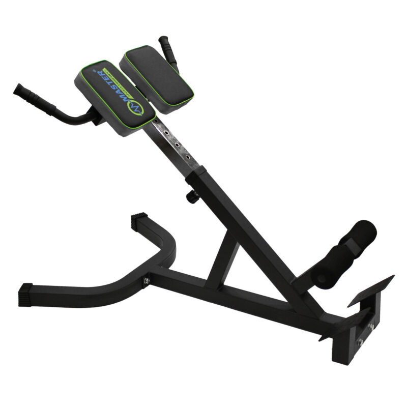 Ławeczka do treningu mięśni brzucha i grzbietu MASTER Hyperextenze Bench 45°