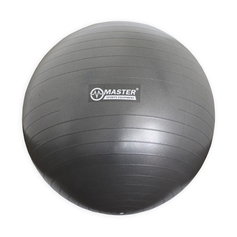 Piłka Gimnastyczna MASTER Super Ball 65 cm Szara