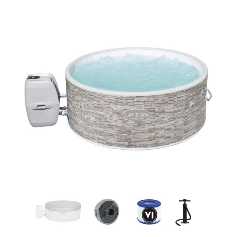 BESTWAY Jacuzzi Lay-Z Spa - Whirlpool Vancouver z ogrzewaniem